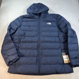 The North Face Aconcagua 3 Hoodie Jacket Mens XXL TNF Summit Navy New In Bag!
